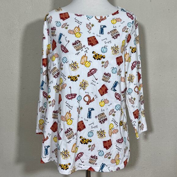 Talbots Tops - Talbots SZ 1X fall shirt